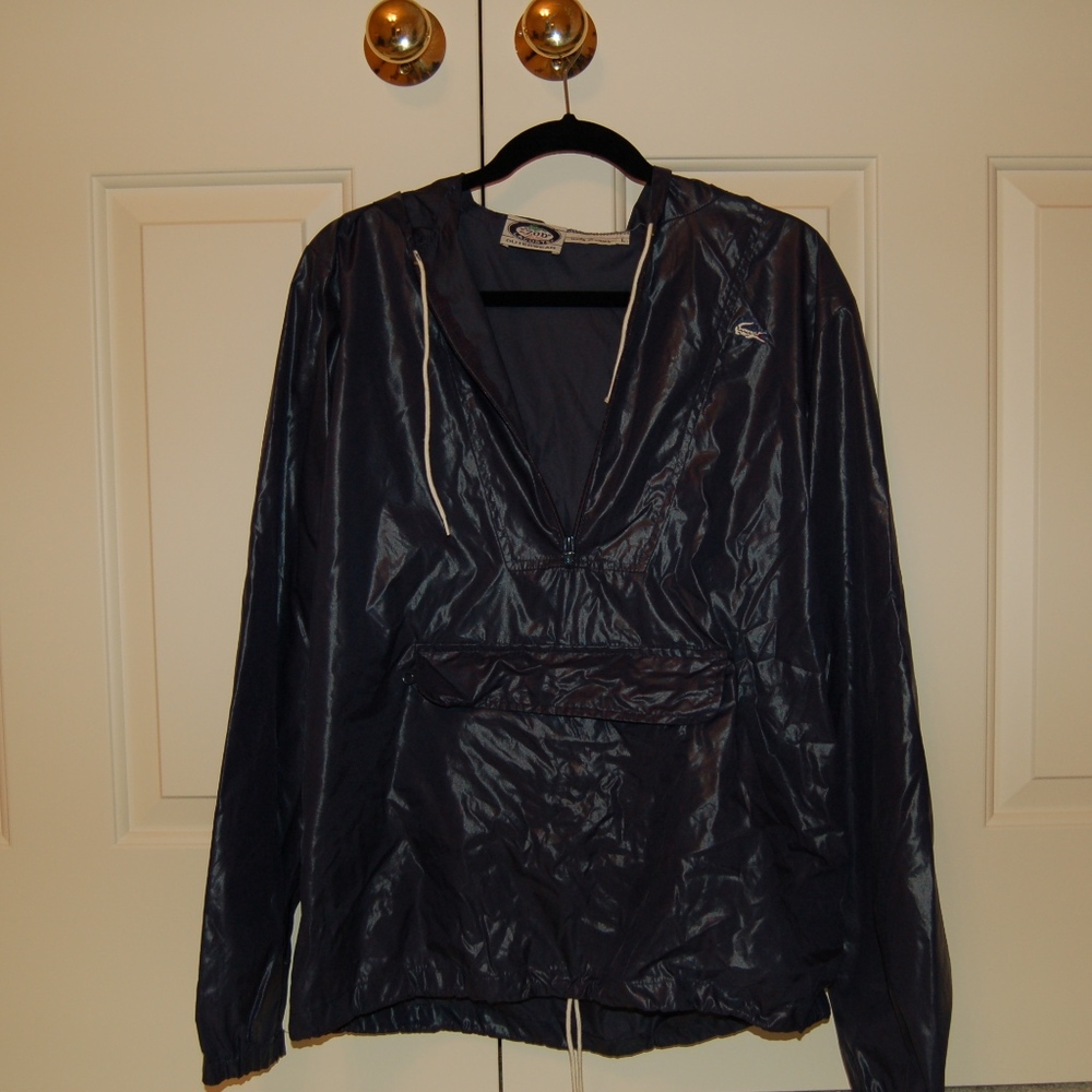 Vintage windbreaker raincoat